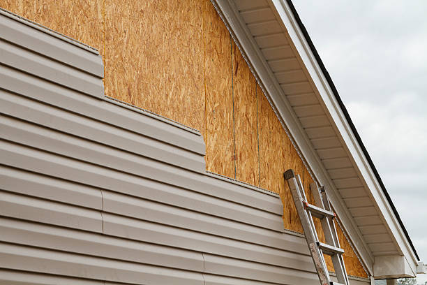 Professional Siding Installation technician working in James Creek, PA